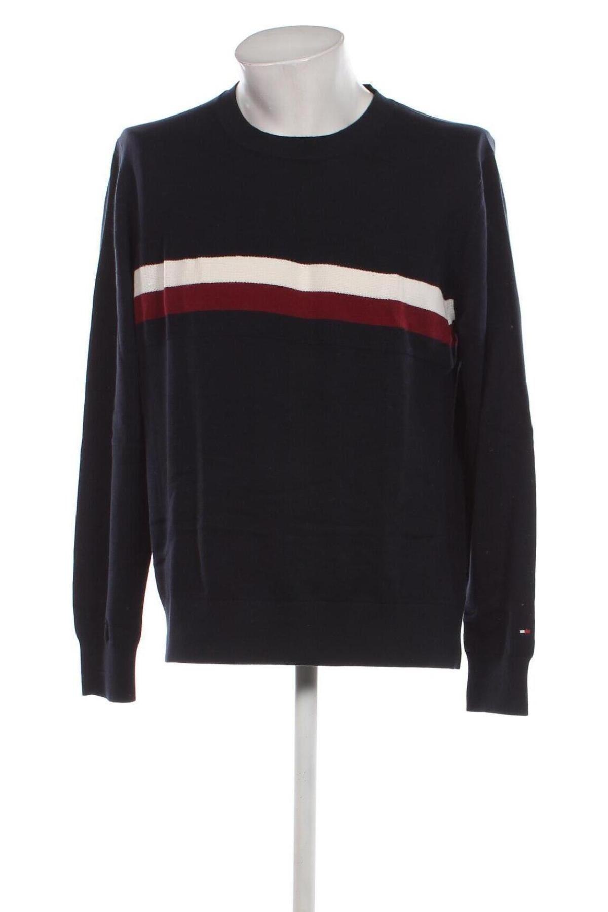 Pánsky sveter  Tommy Hilfiger, Veľkosť L, Farba Modrá, Cena  122,95 €