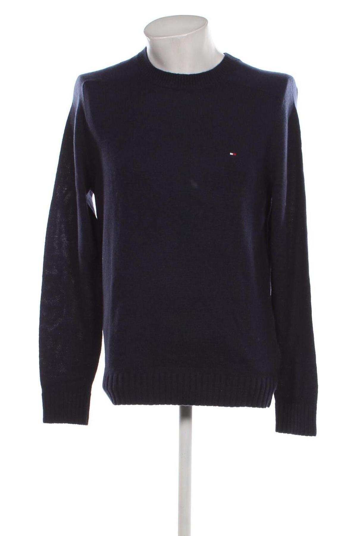 Męski sweter Tommy Hilfiger, Rozmiar L, Kolor Niebieski, Cena 690,99 zł