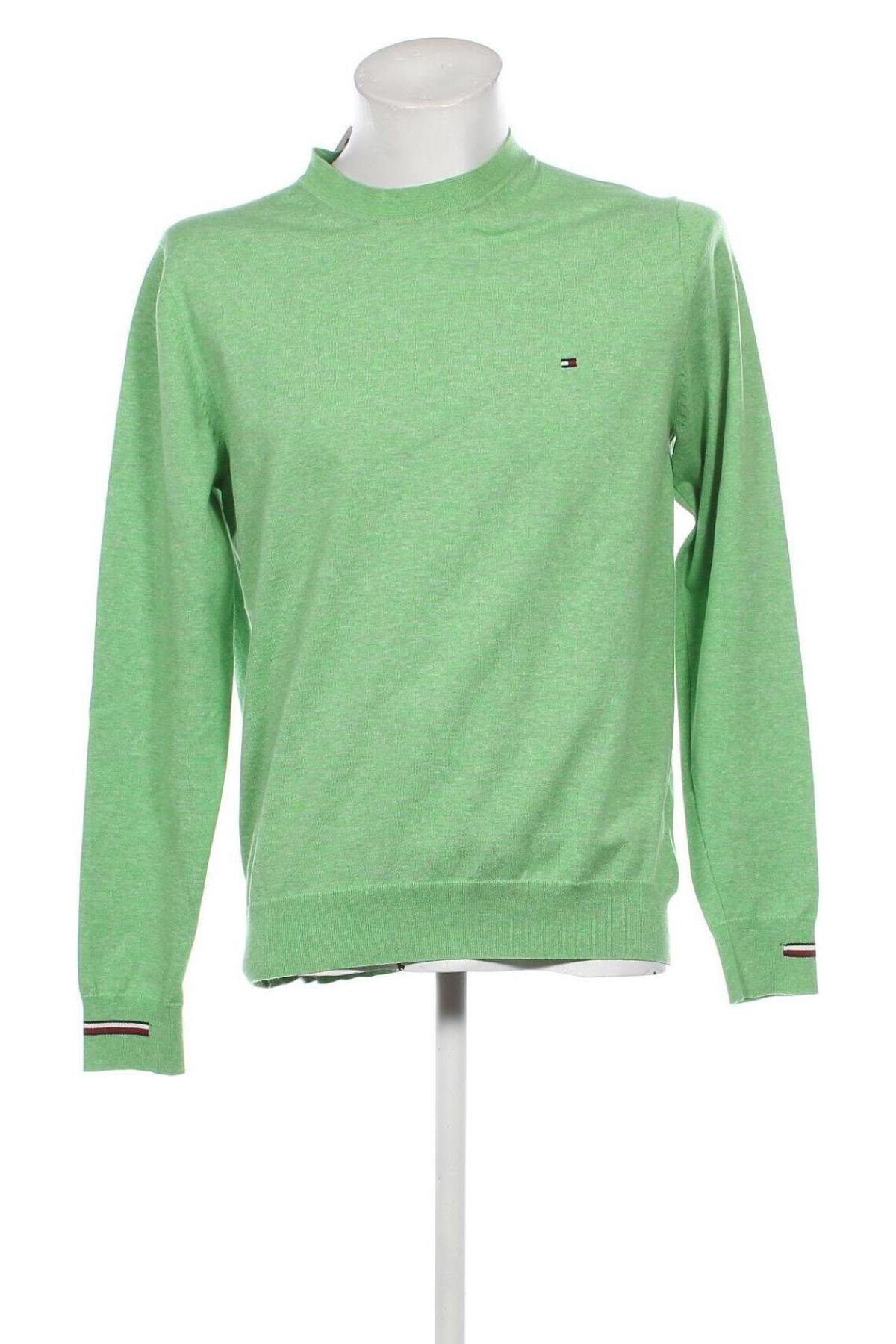 Pánsky sveter  Tommy Hilfiger, Veľkosť L, Farba Zelená, Cena  60,95 €