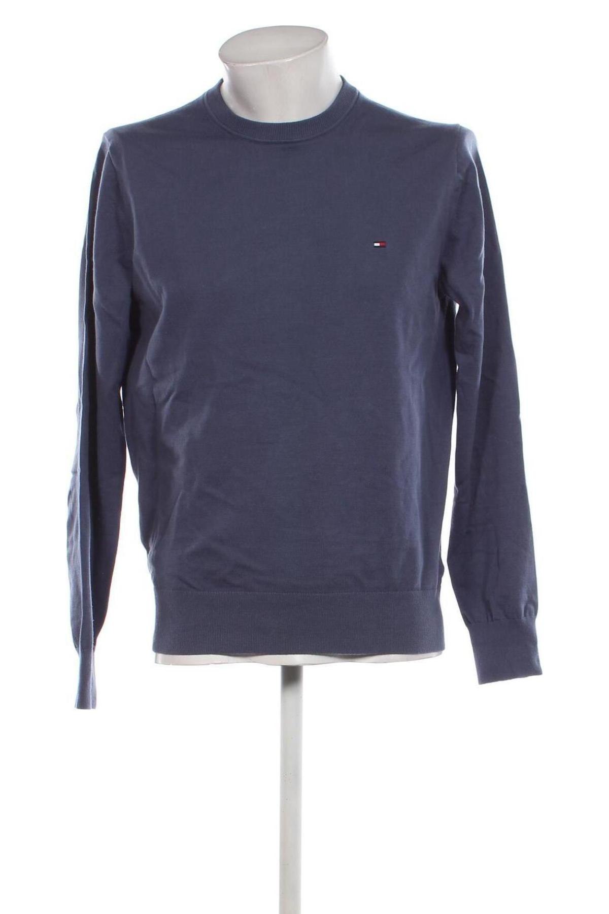 Pánsky sveter  Tommy Hilfiger, Veľkosť L, Farba Modrá, Cena  122,95 €