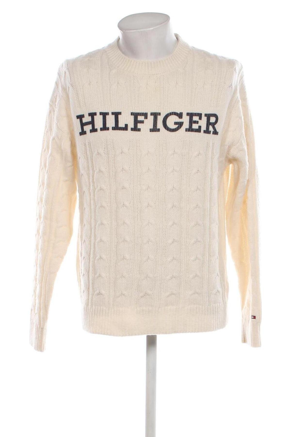 Herrenpullover Tommy Hilfiger, Größe M, Farbe Weiß, Preis € 123,99