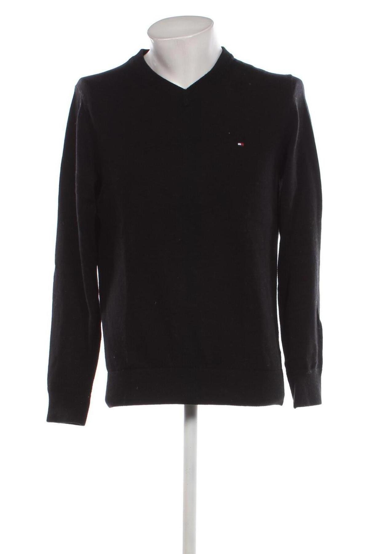 Pulover de bărbați Tommy Hilfiger, Mărime M, Culoare Negru, Preț 380,99 Lei