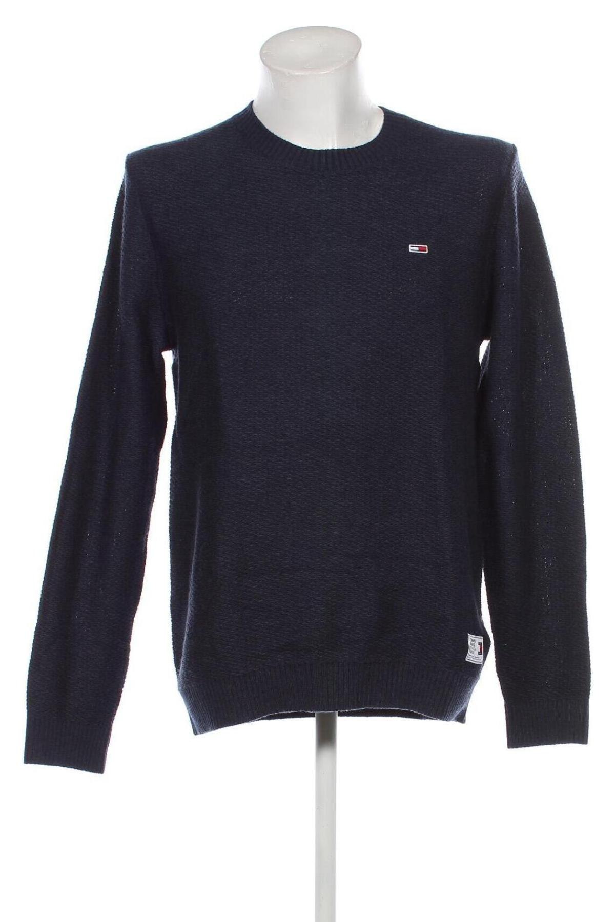 Herrenpullover Tommy Jeans, Größe M, Farbe Blau, Preis 126,99 €