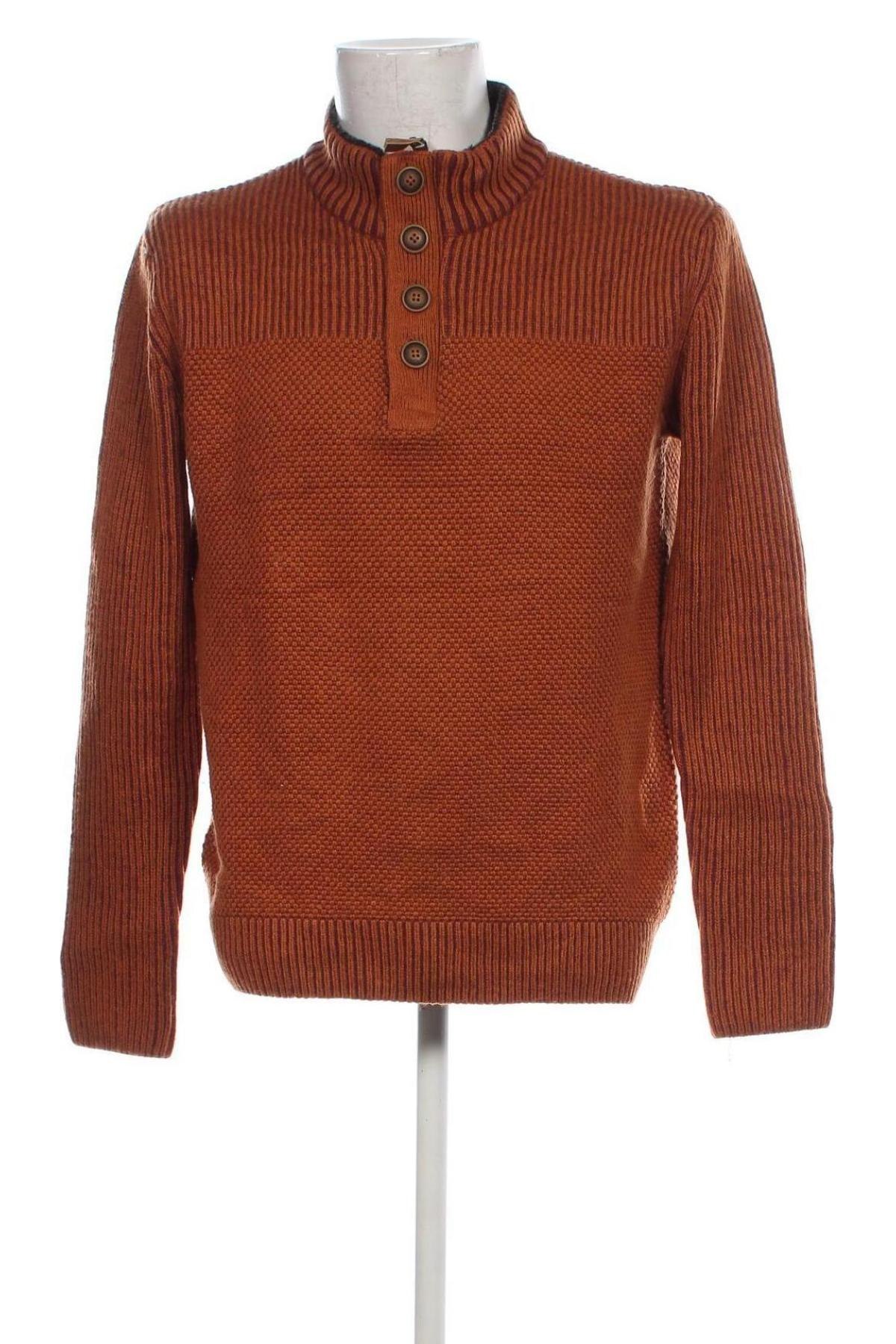 Herrenpullover Walbusch, Größe XL, Farbe Orange, Preis 15,49 €