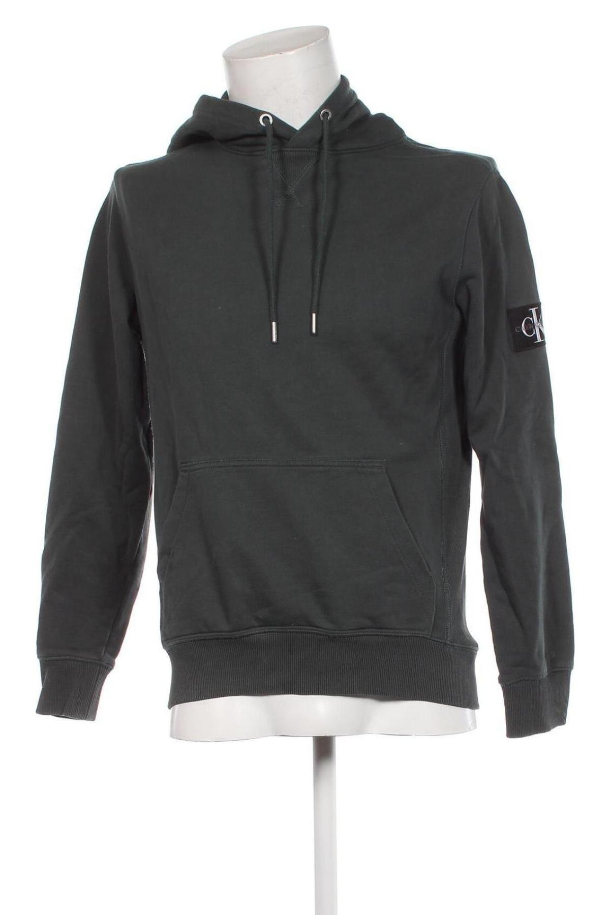 Herren Sweatshirt Calvin Klein Jeans, Größe M, Farbe Grün, Preis 42,99 €