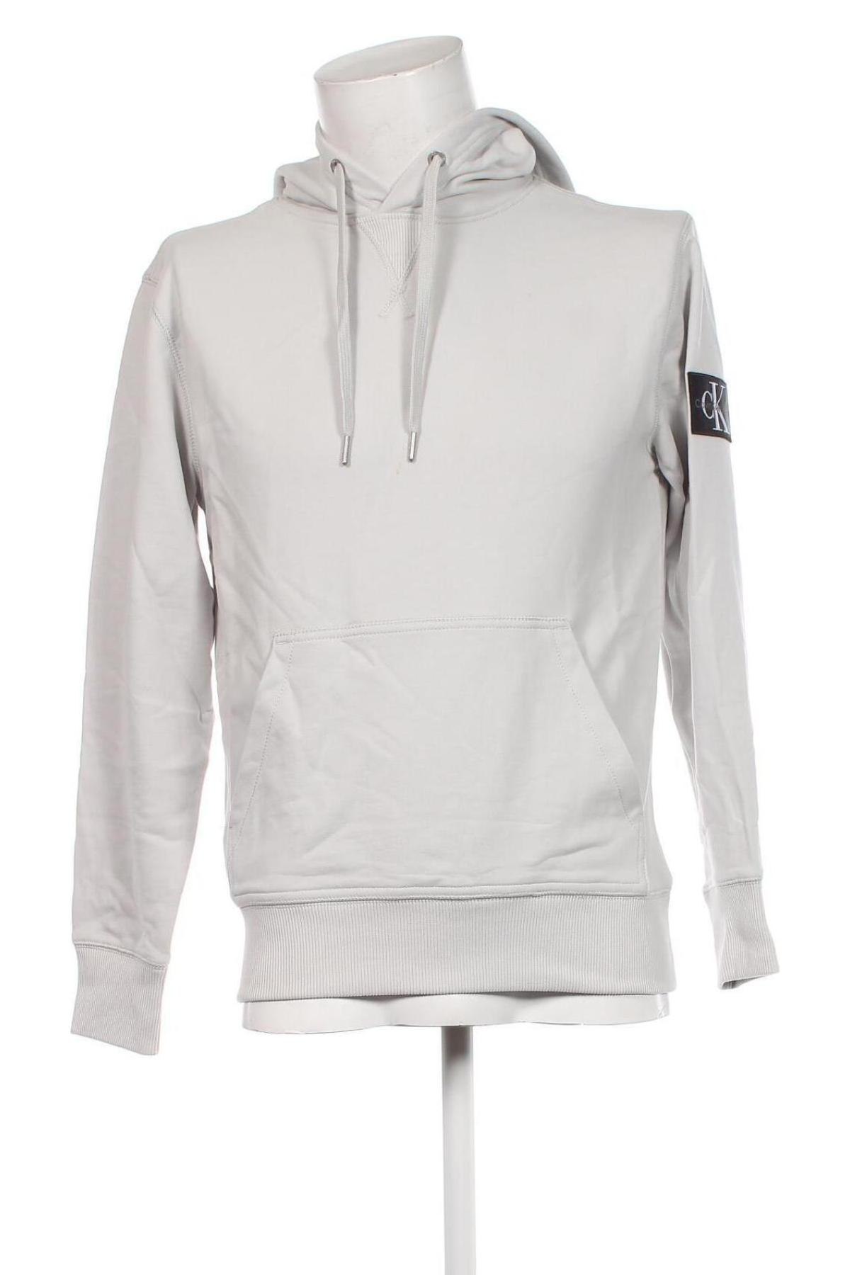 Herren Sweatshirt Calvin Klein Jeans, Größe S, Farbe Grau, Preis € 94,99