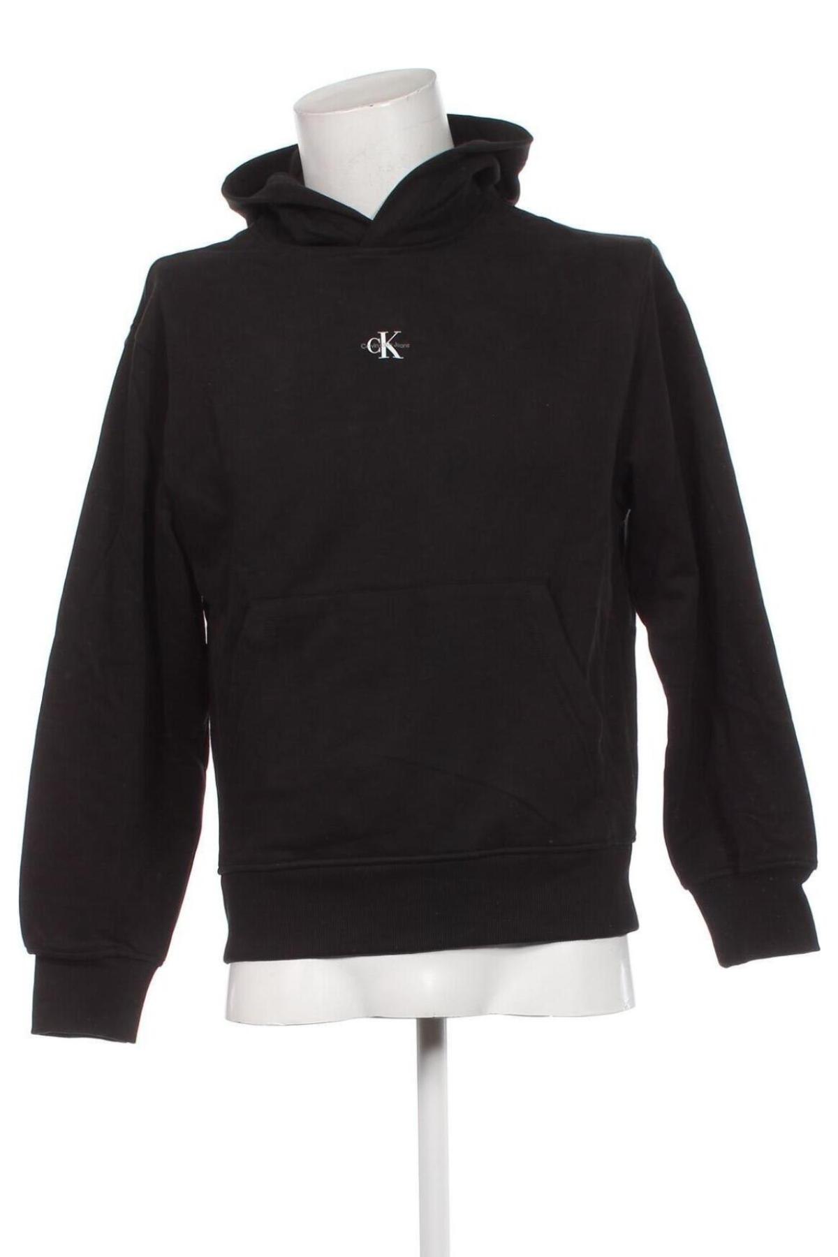 Herren Sweatshirt Calvin Klein Jeans, Größe XS, Farbe Schwarz, Preis € 38,49