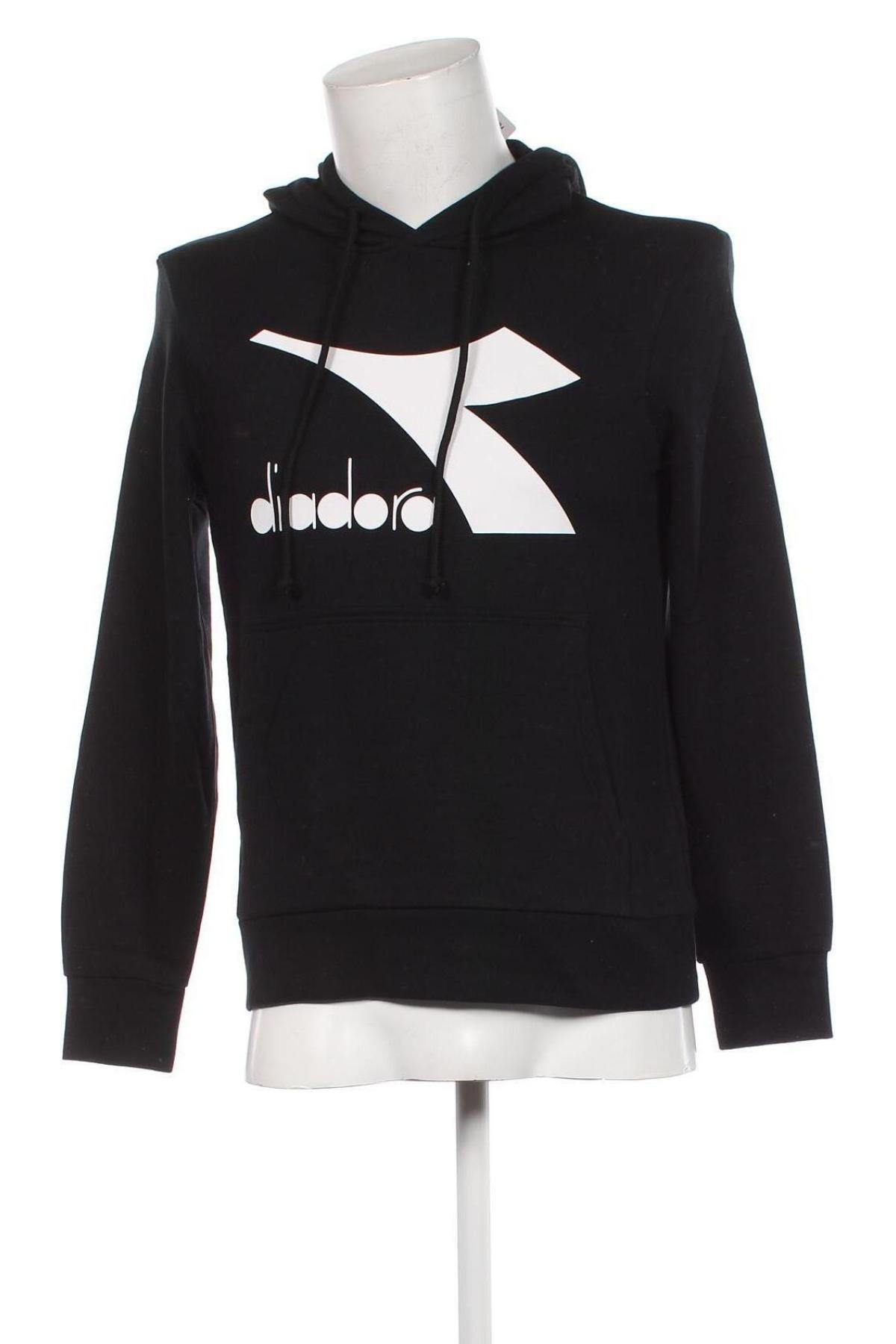 Herren Sweatshirt Diadora, Größe XS, Farbe Schwarz, Preis 11,79 €