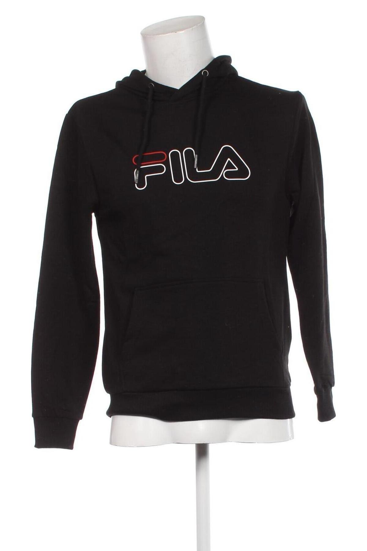 Férfi sweatshirt FILA, Méret XS, Szín Fekete, Ár 26 216 Ft