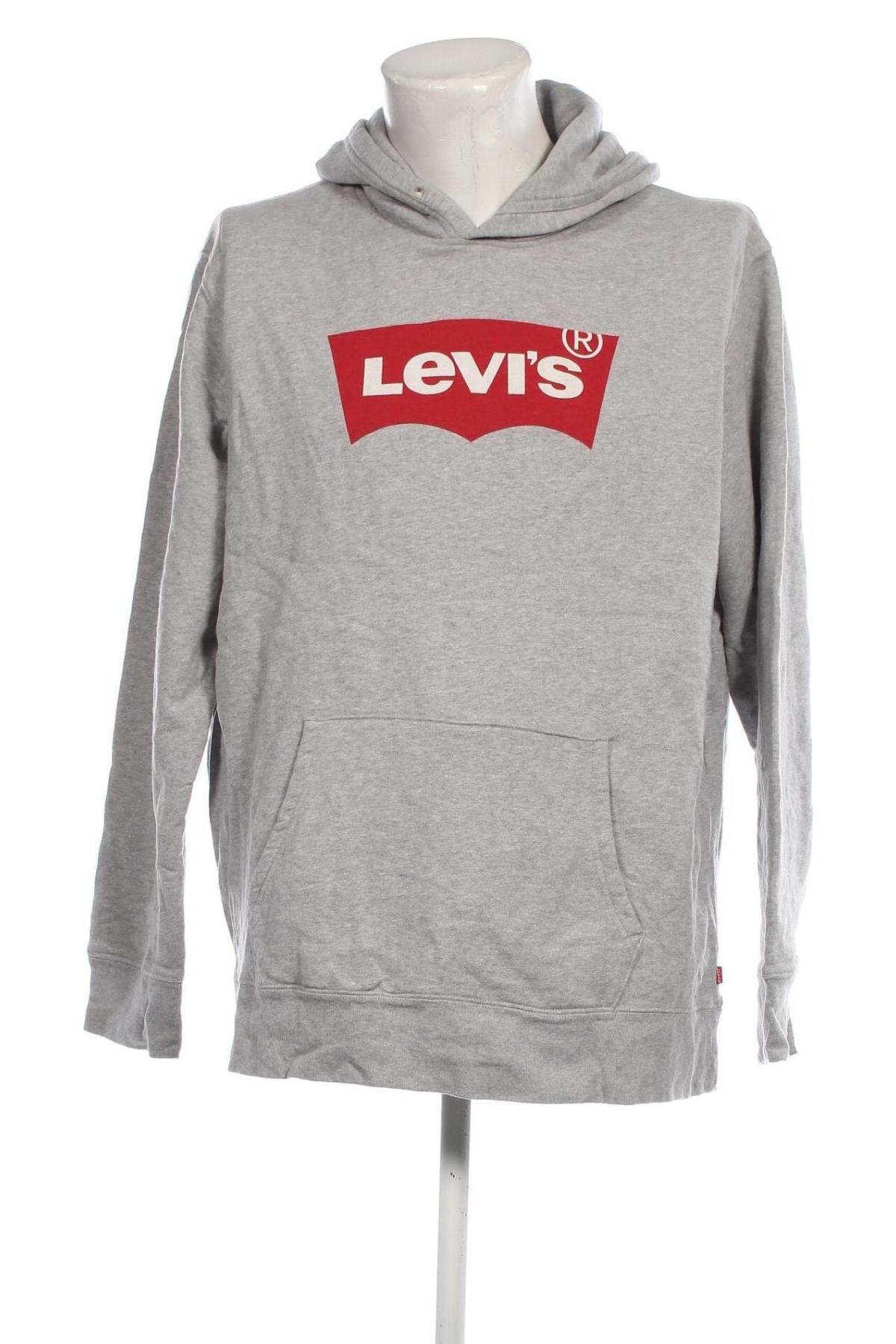 Męska bluza Levi's, Rozmiar XL, Kolor Szary, Cena 175,92 zł