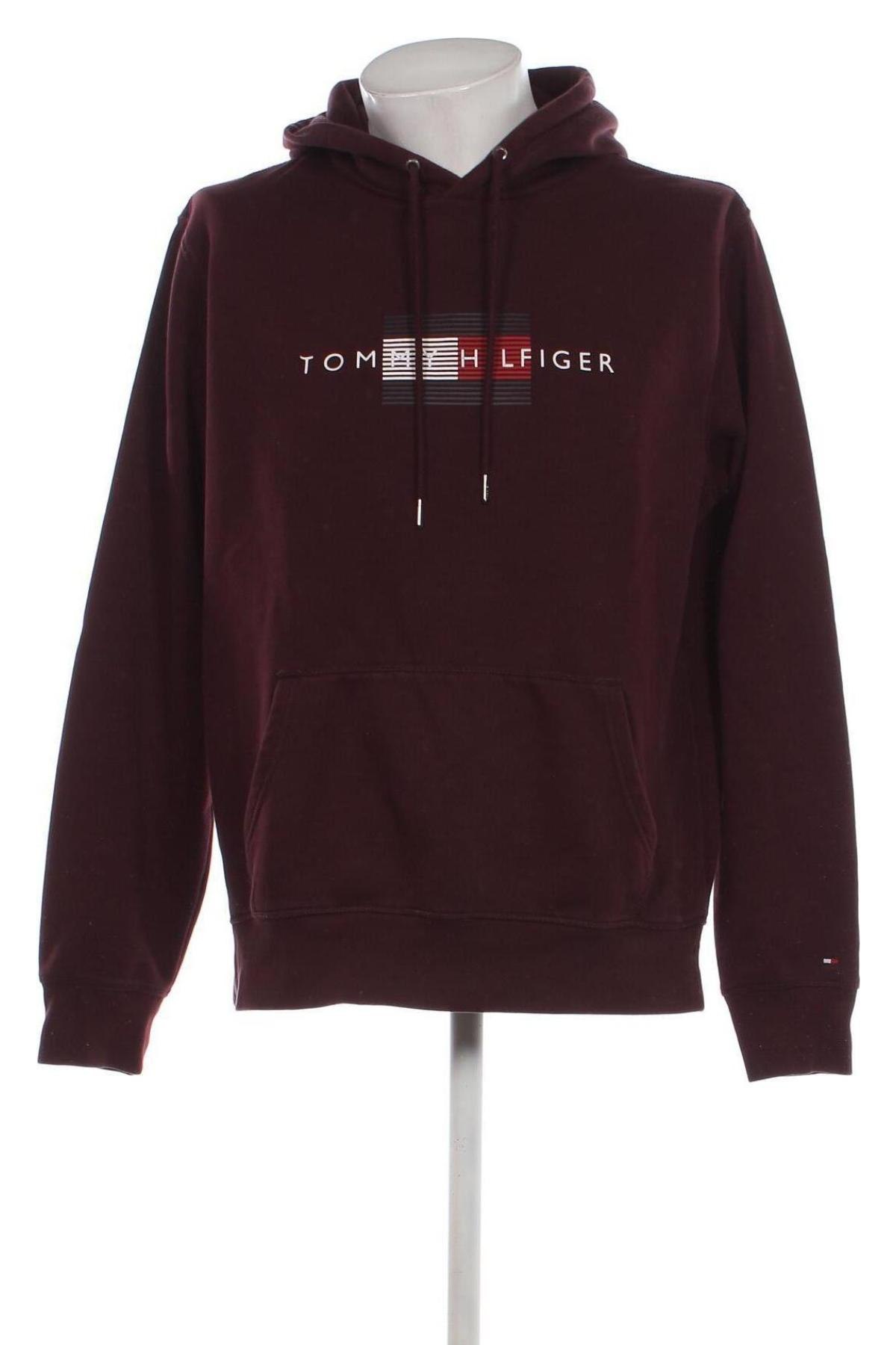 Męska bluza Tommy Hilfiger, Rozmiar XL, Kolor Czerwony, Cena 236,99 zł