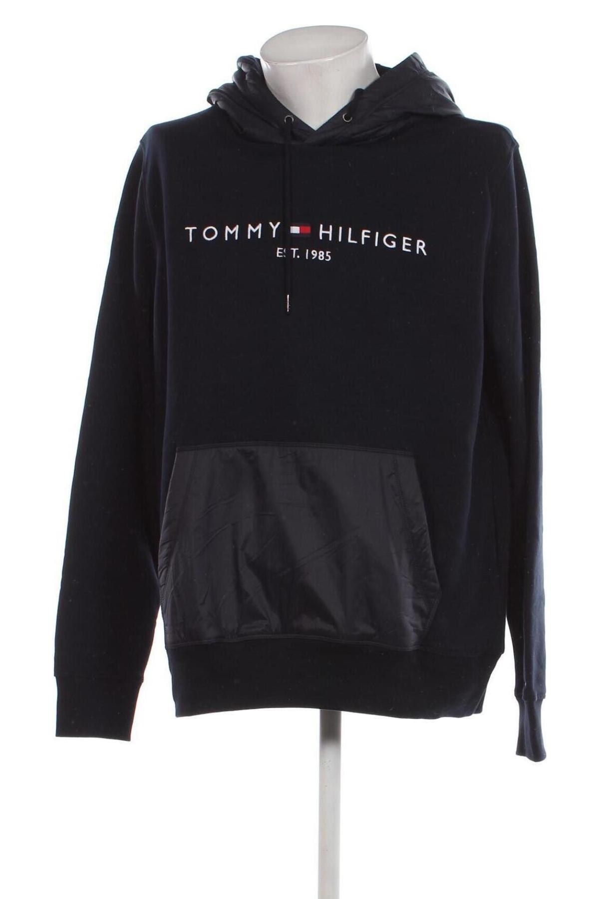 Męska bluza Tommy Hilfiger, Rozmiar 3XL, Kolor Niebieski, Cena 636,51 zł