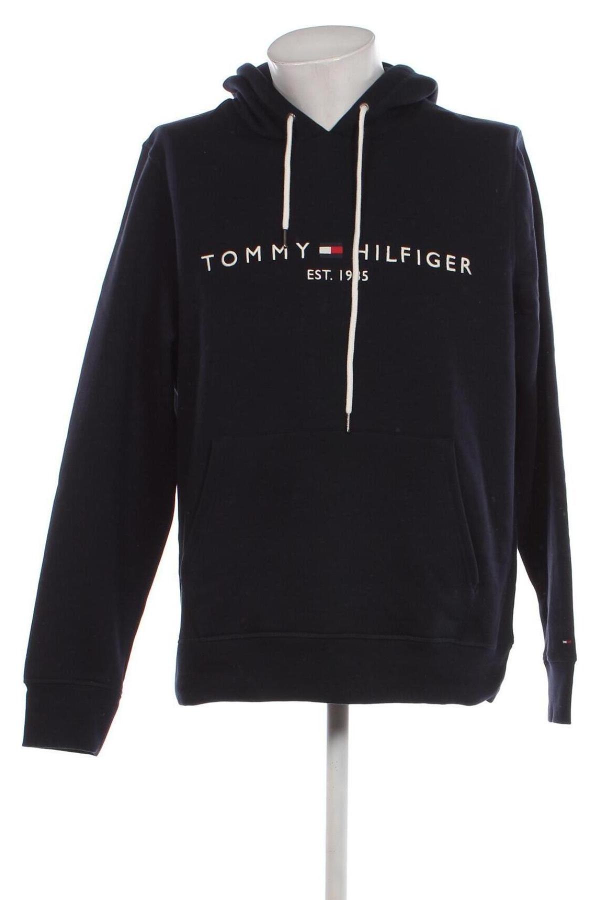 Męska bluza Tommy Hilfiger, Rozmiar XXL, Kolor Niebieski, Cena 636,51 zł