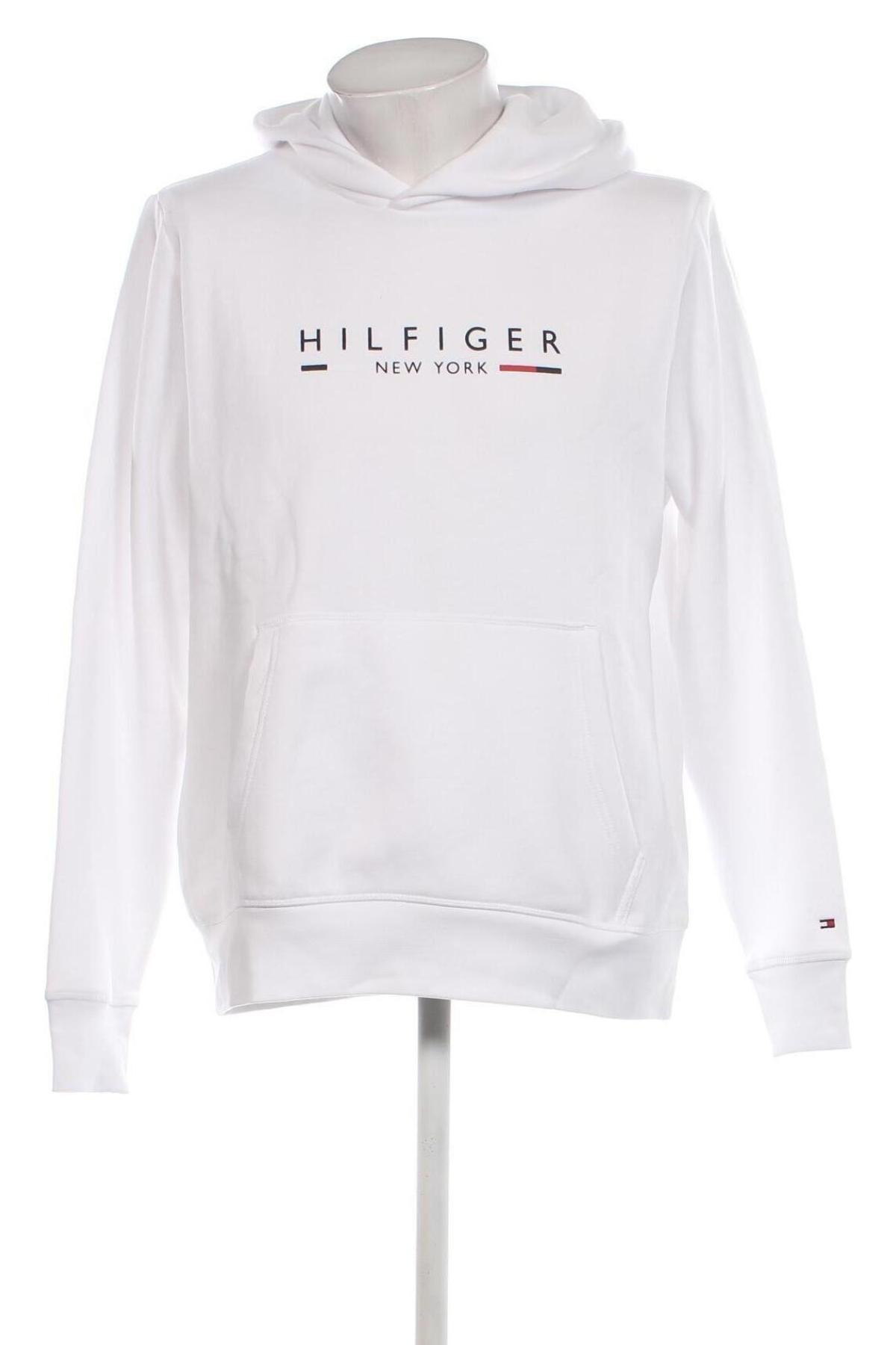 Мъжки суичър Tommy Hilfiger, Размер XL, Цвят Бял, Цена 199,00 лв.