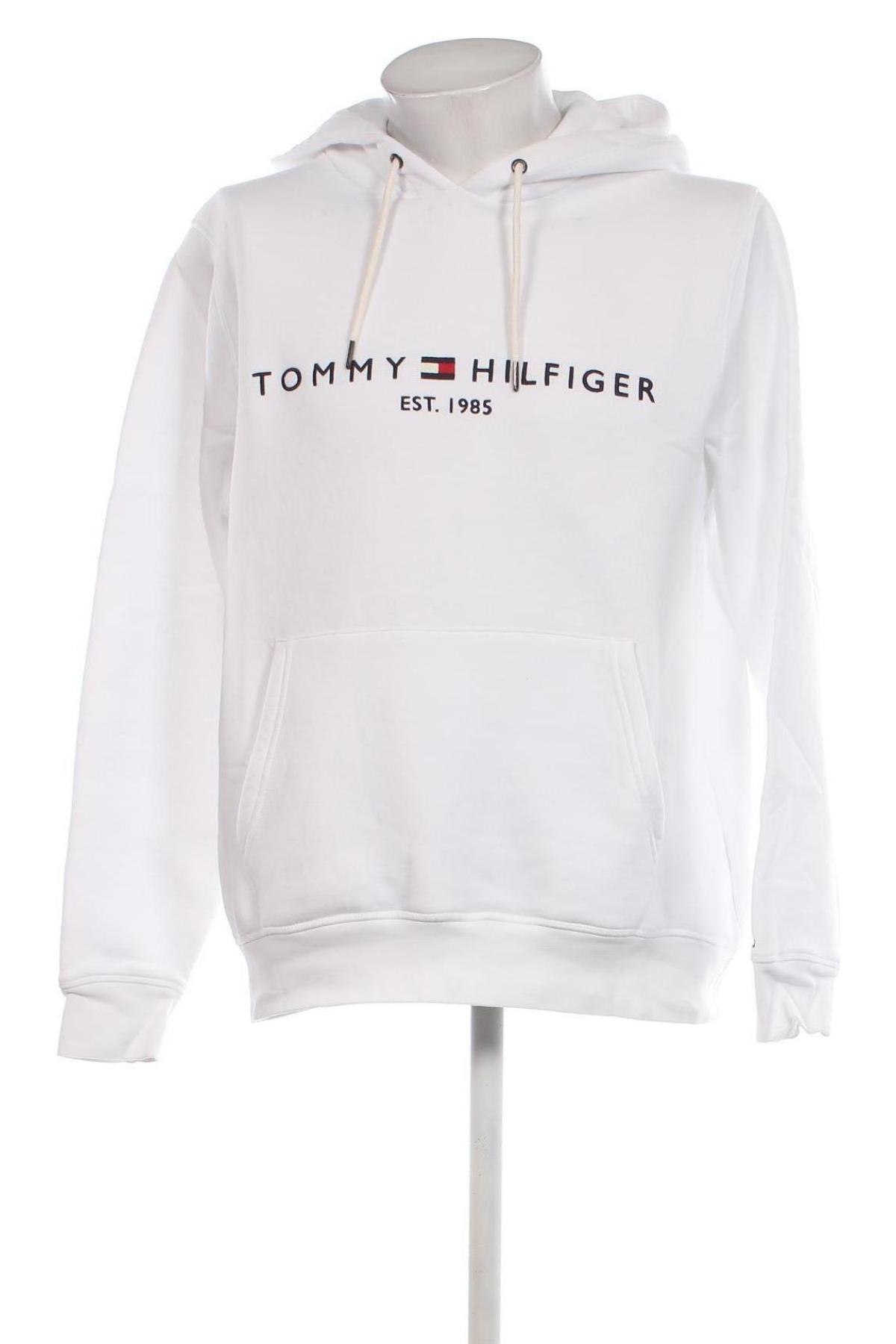 Męska bluza Tommy Hilfiger, Rozmiar XL, Kolor Biały, Cena 636,51 zł