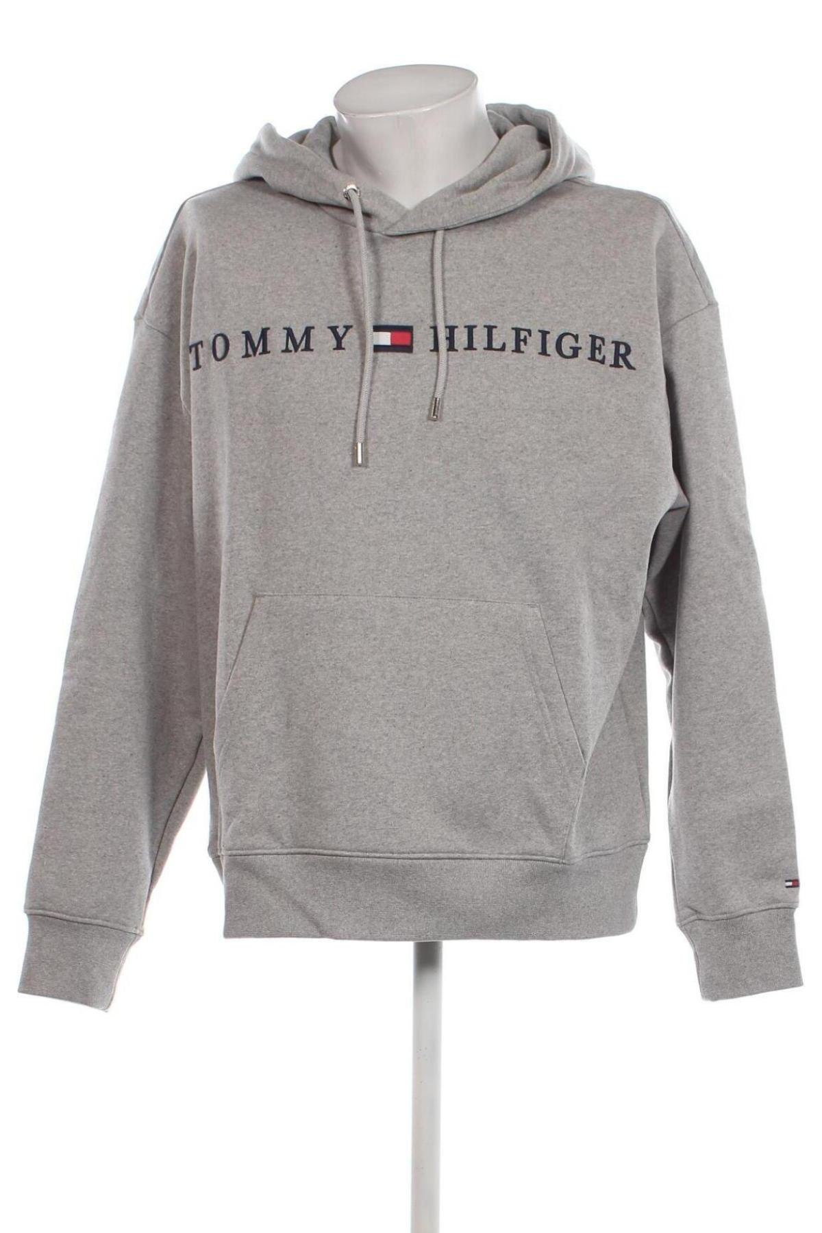 Мъжки суичър Tommy Hilfiger, Размер M, Цвят Сив, Цена 199,00 лв.