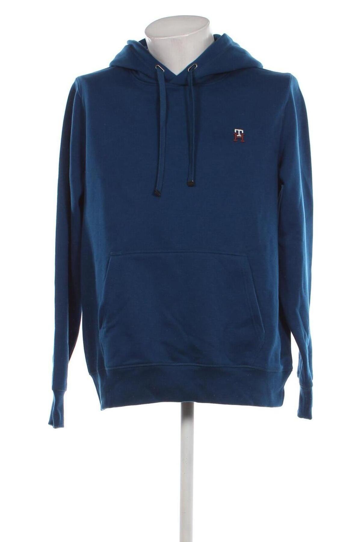 Мъжки суичър Tommy Hilfiger, Размер XL, Цвят Син, Цена 199,00 лв.