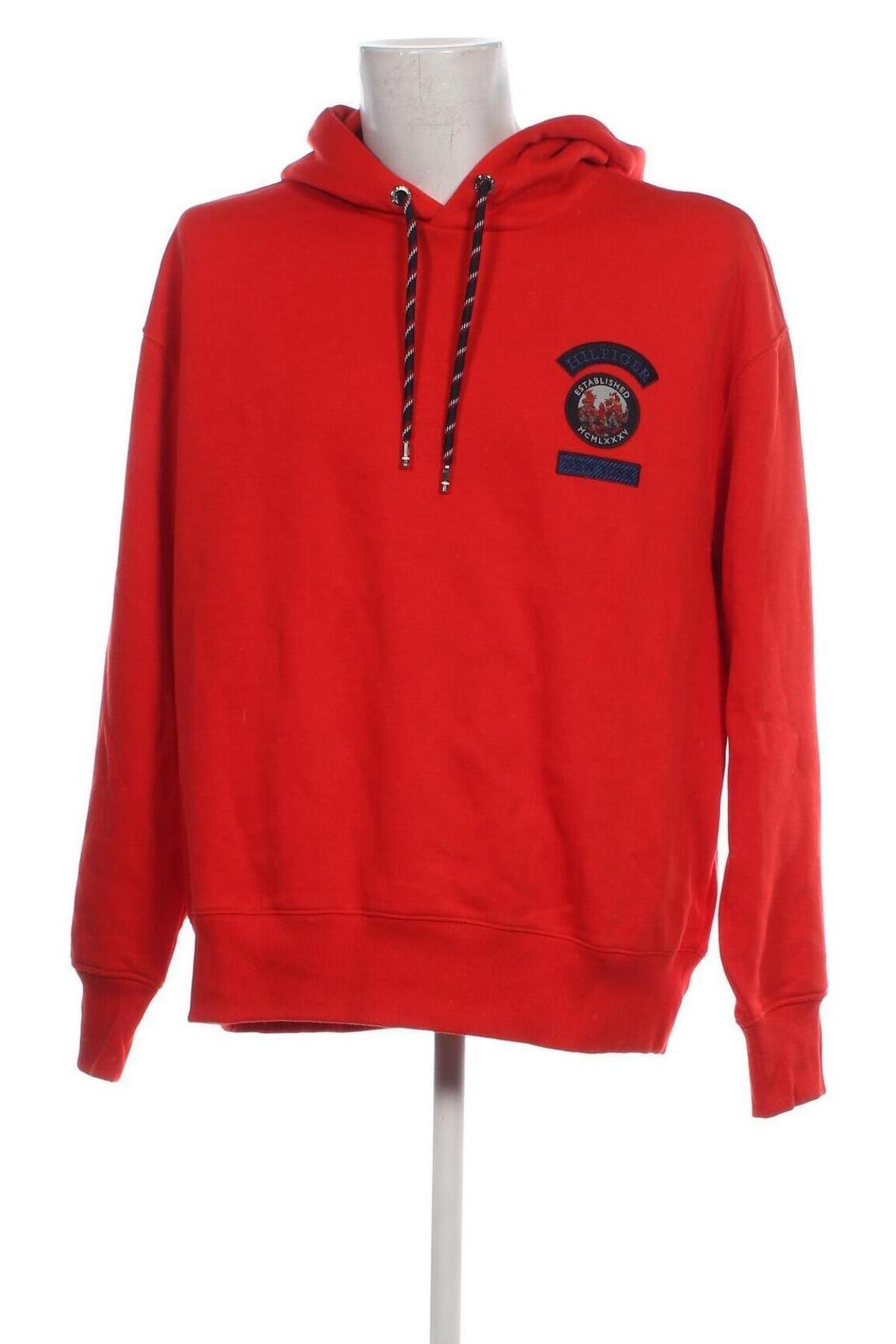 Herren Sweatshirt Tommy Hilfiger, Größe XXL, Farbe Rot, Preis € 65,49