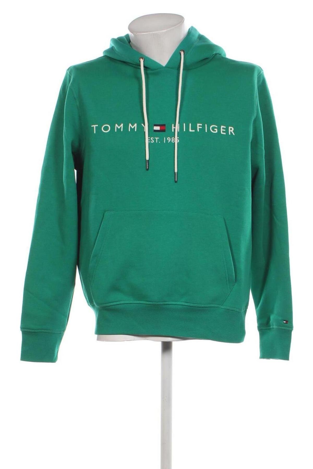 Hanorac de bărbați Tommy Hilfiger, Mărime M, Culoare Verde, Preț 327,99 Lei