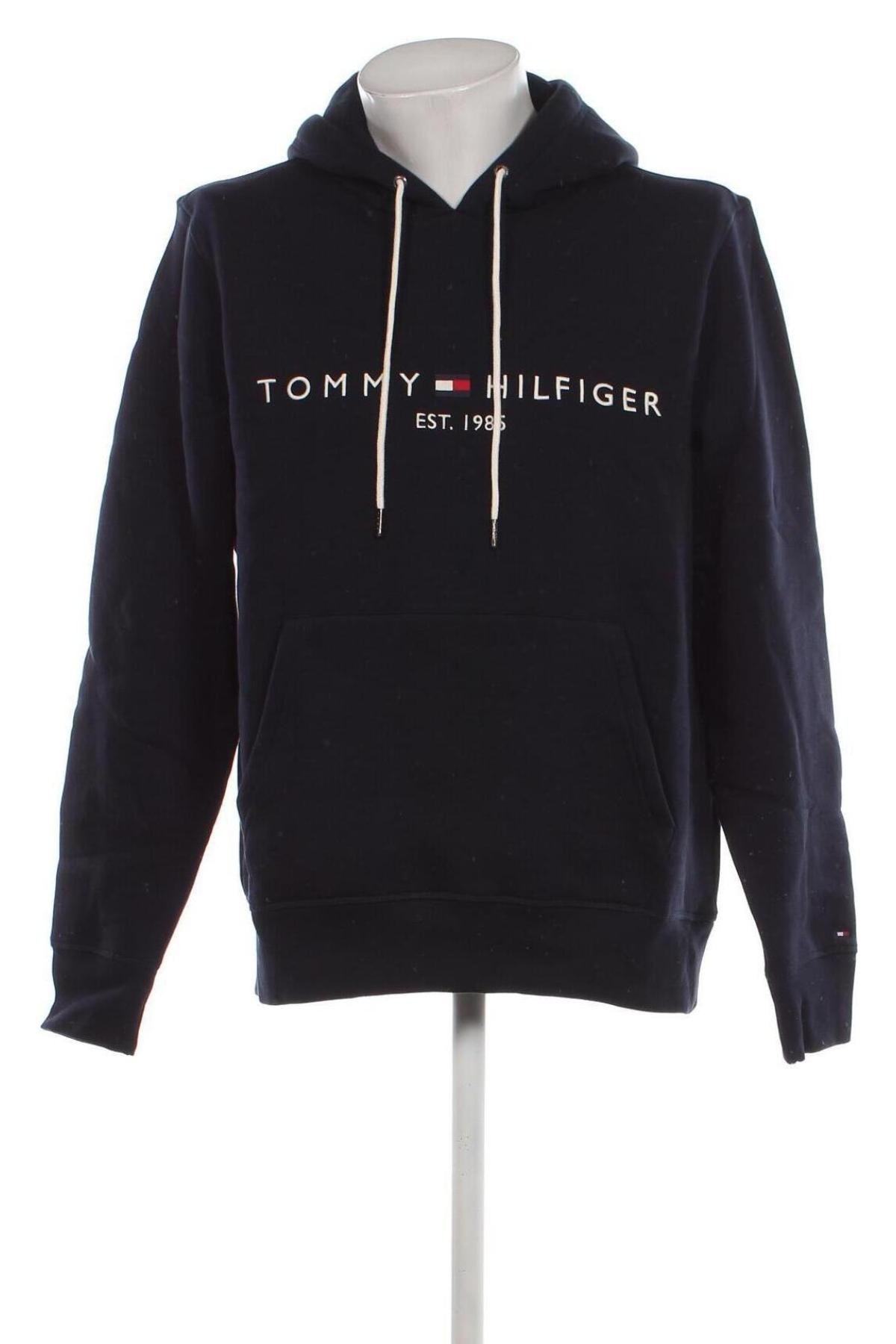 Męska bluza Tommy Hilfiger, Rozmiar L, Kolor Niebieski, Cena 280,99 zł