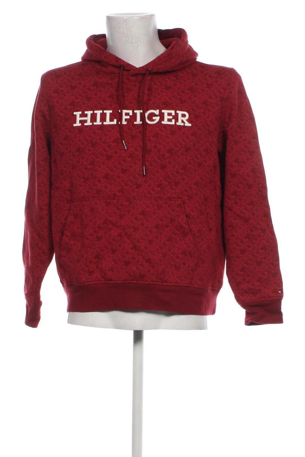 Ανδρικό φούτερ Tommy Hilfiger, Μέγεθος L, Χρώμα Κόκκινο, Τιμή 45,99 €