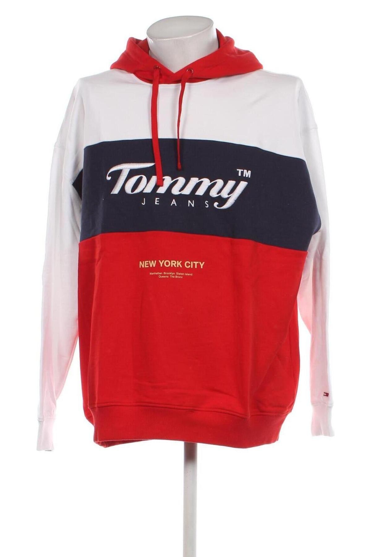 Ανδρικό φούτερ Tommy Jeans, Μέγεθος L, Χρώμα Πολύχρωμο, Τιμή 39,99 €