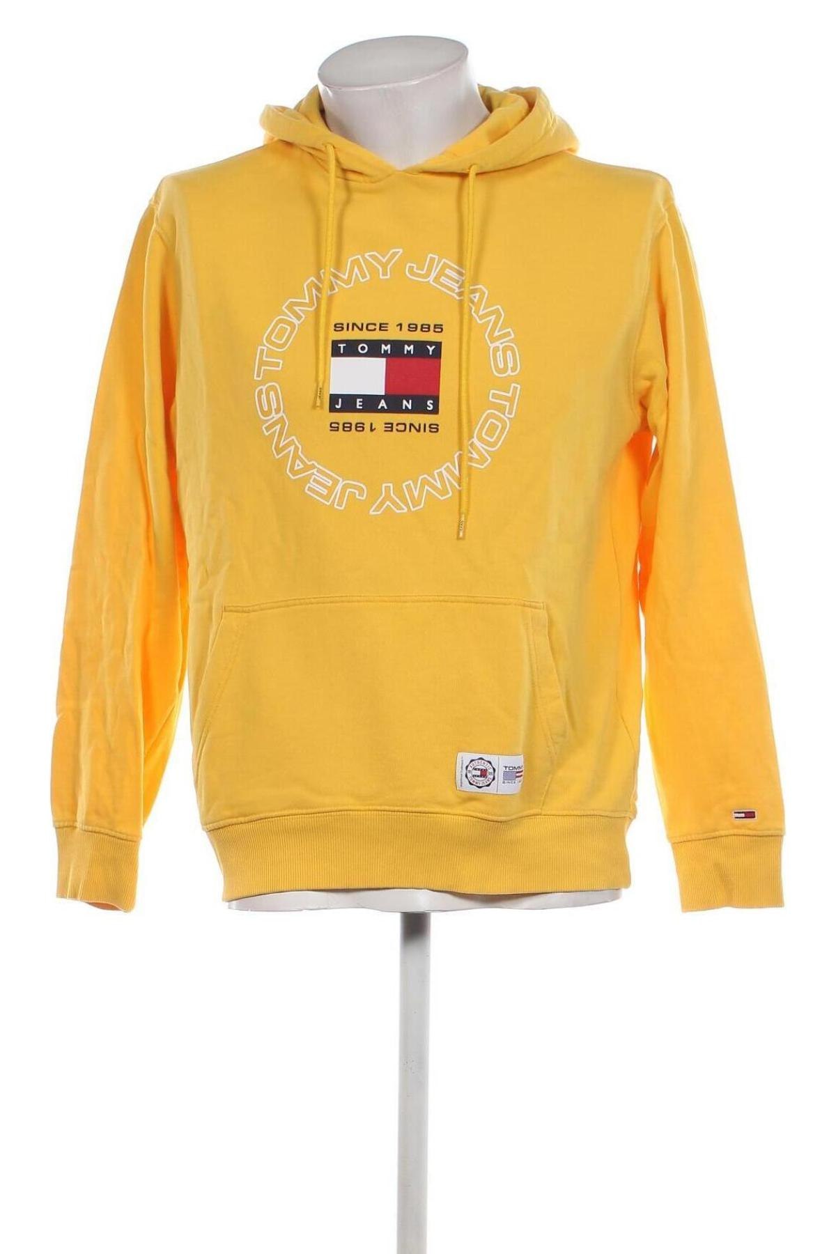 Herren Sweatshirt Tommy Jeans, Größe L, Farbe Gelb, Preis € 57,99