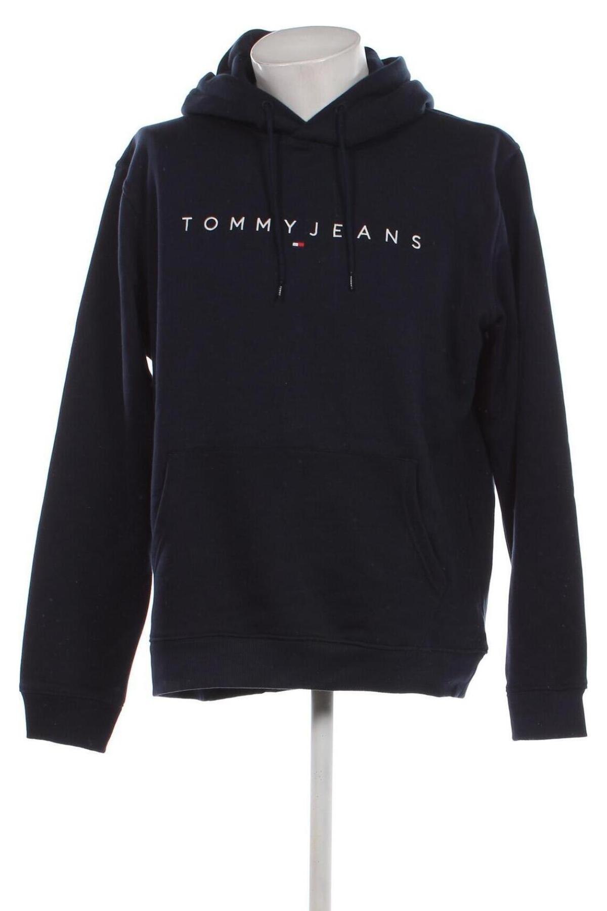 Męska bluza Tommy Jeans, Rozmiar XL, Kolor Niebieski, Cena 302,99 zł