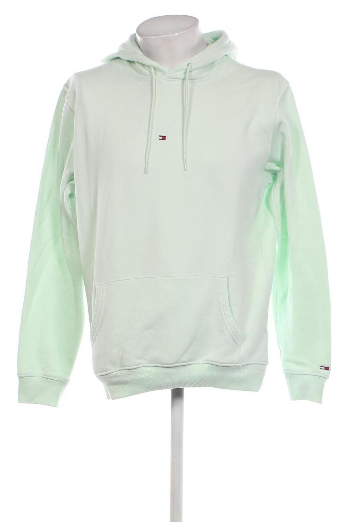 Herren Sweatshirt Tommy Jeans, Größe M, Farbe Grün, Preis € 54,49