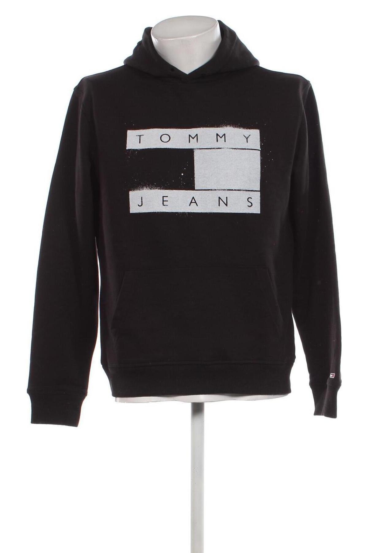 Herren Sweatshirt Tommy Jeans, Größe M, Farbe Schwarz, Preis € 82,99