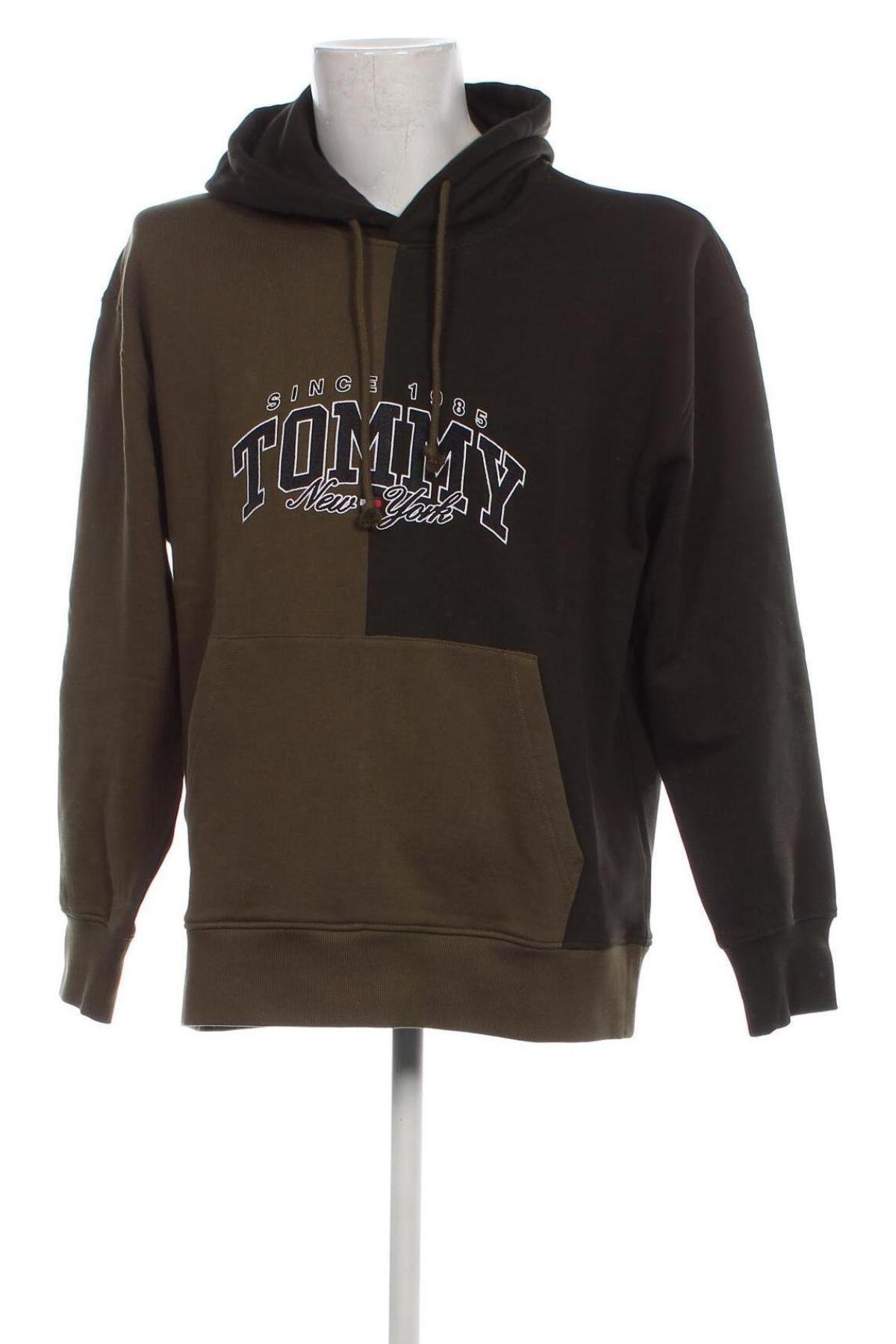 Pánska mikina  Tommy Jeans, Veľkosť L, Farba Zelená, Cena  53,95 €