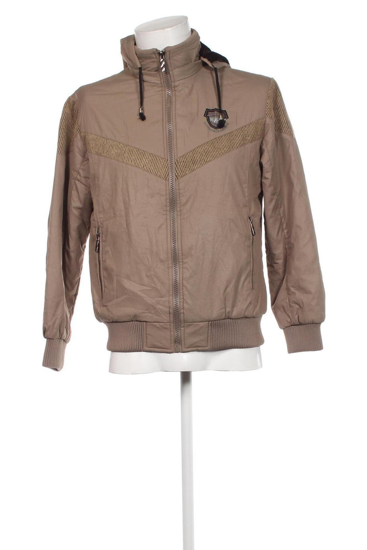 Herrenjacke, Größe L, Farbe Beige, Preis 12,99 €