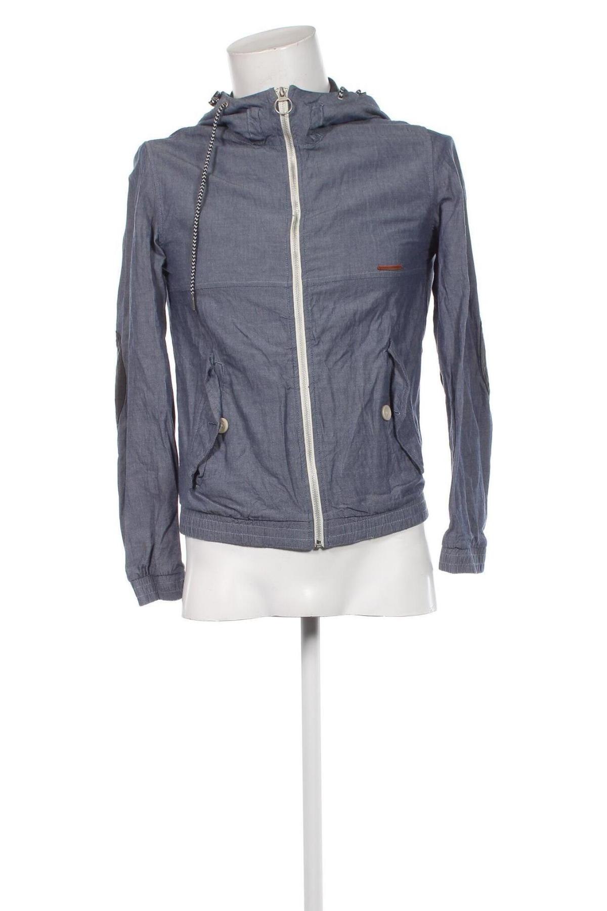 Herrenjacke Bershka, Größe S, Farbe Blau, Preis € 30,48