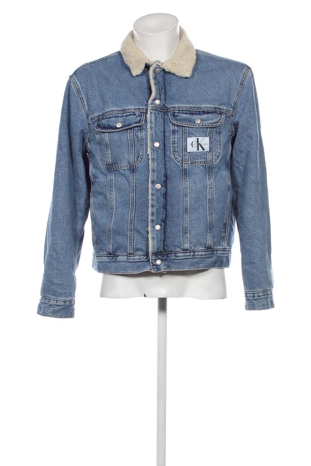 Herrenjacke Calvin Klein Jeans, Größe M, Farbe Blau, Preis € 68,49