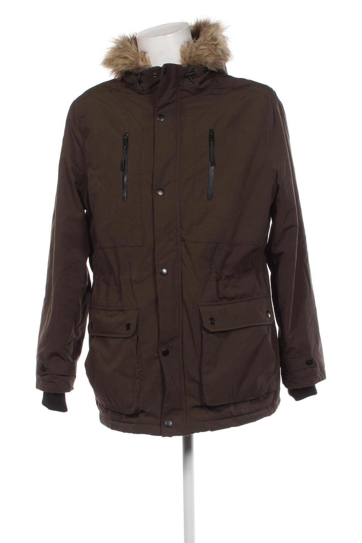 Herrenjacke F&F, Größe L, Farbe Grün, Preis € 16,49