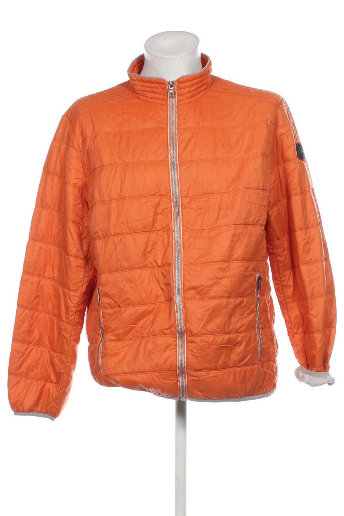 Herrenjacke Globe Trotter, Größe XXL, Farbe Orange, Preis 33,40 €