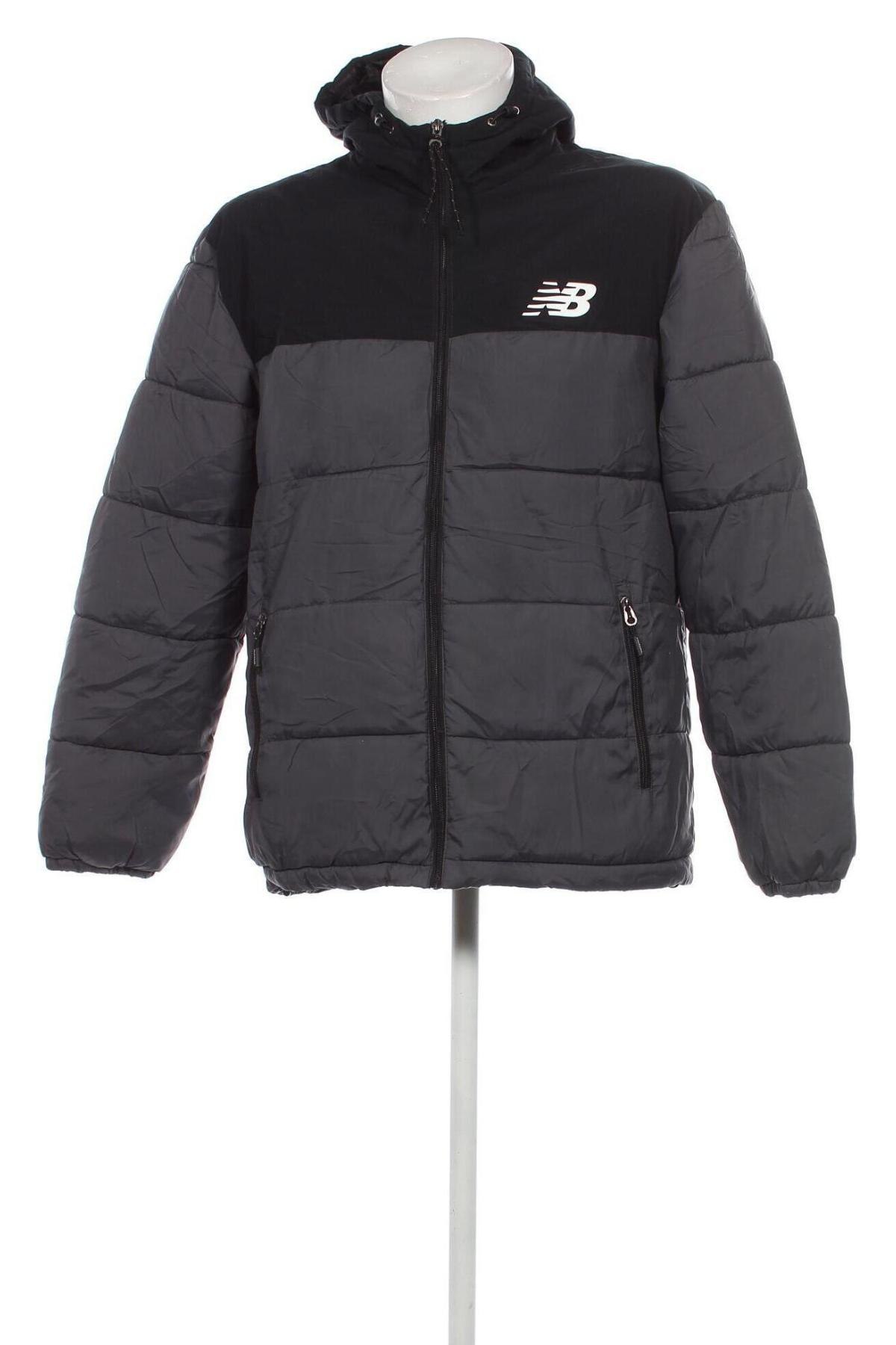 Herrenjacke New Balance, Größe M, Farbe Grau, Preis 85,59 €