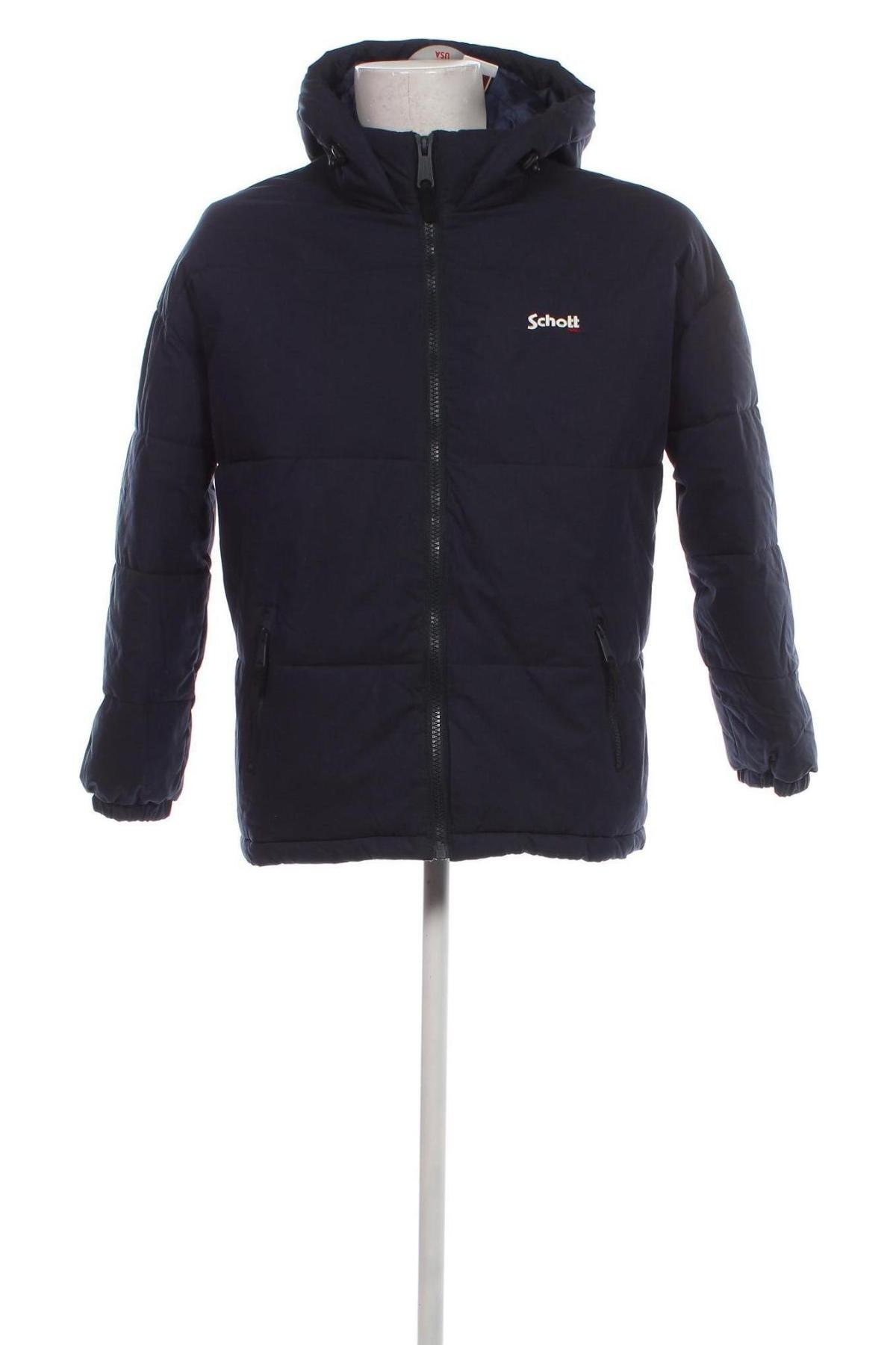 Herrenjacke Schott, Größe XS, Farbe Blau, Preis € 68,99