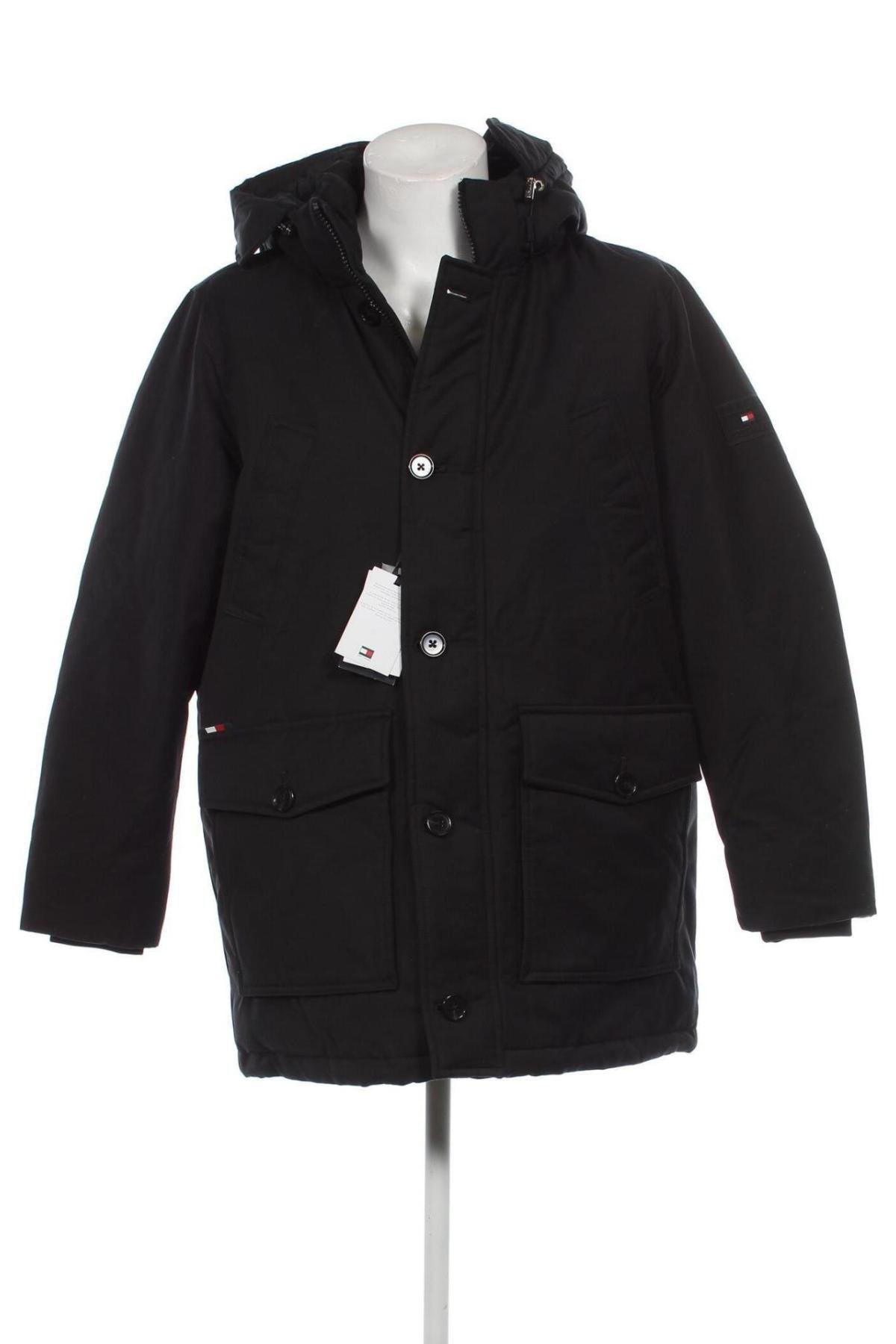 Geacă de bărbati Tommy Hilfiger, Mărime XL, Culoare Negru, Preț 1.065,99 Lei