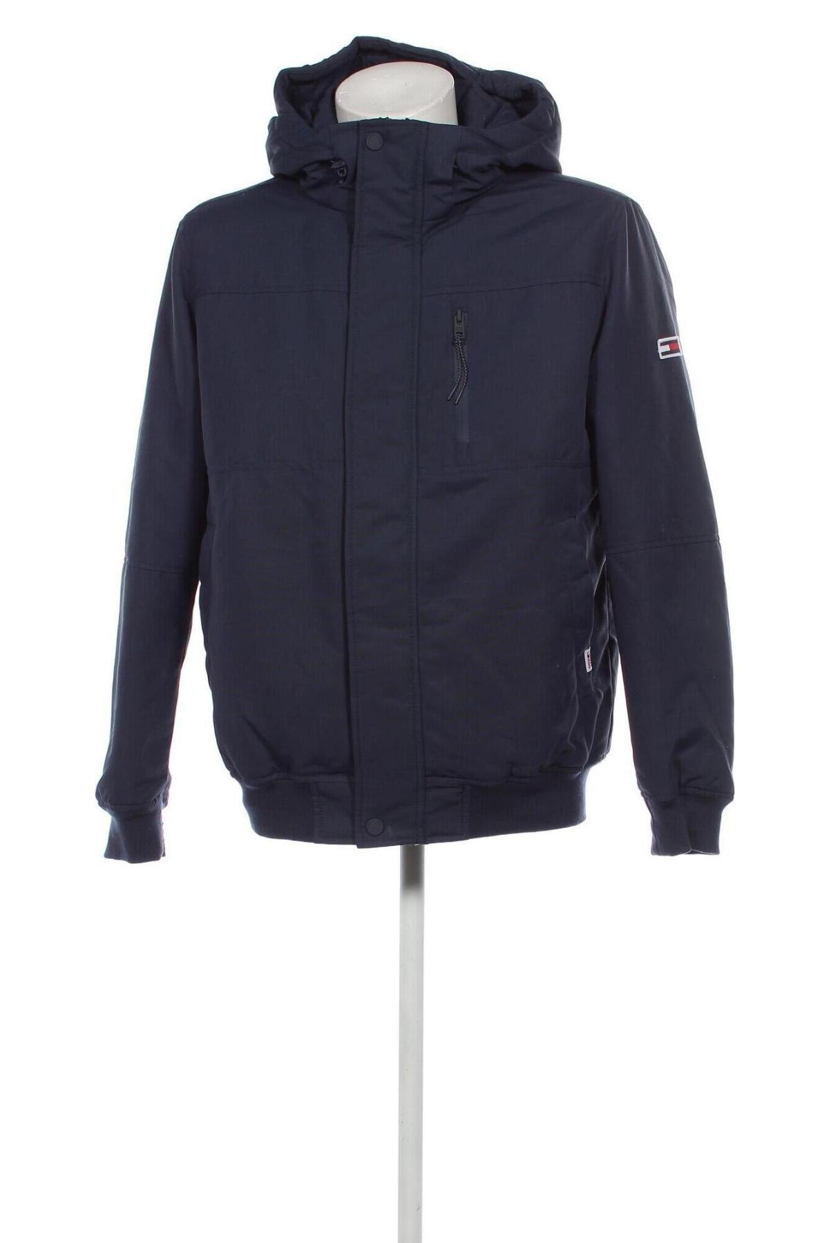 Herrenjacke Tommy Jeans, Größe L, Farbe Blau, Preis 154,99 €