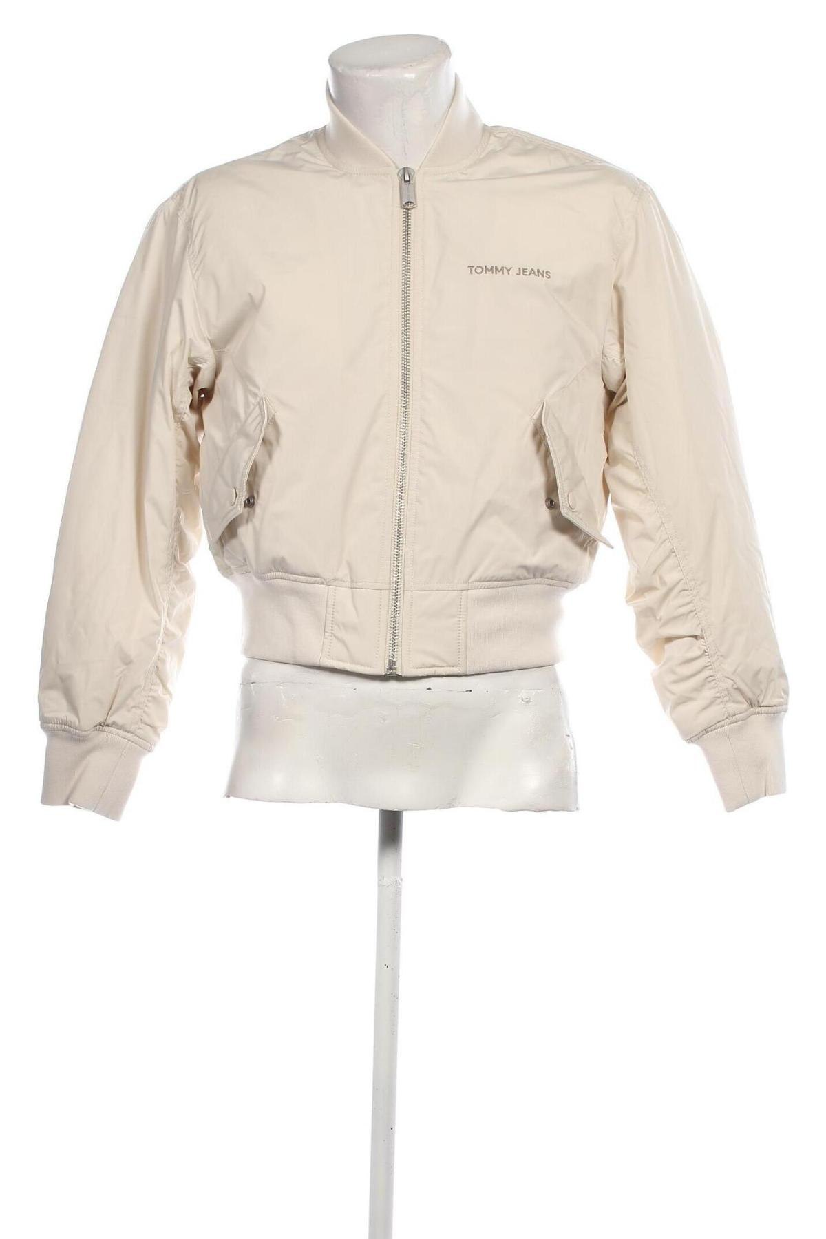 Herrenjacke Tommy Jeans, Größe M, Farbe Beige, Preis 89,99 €