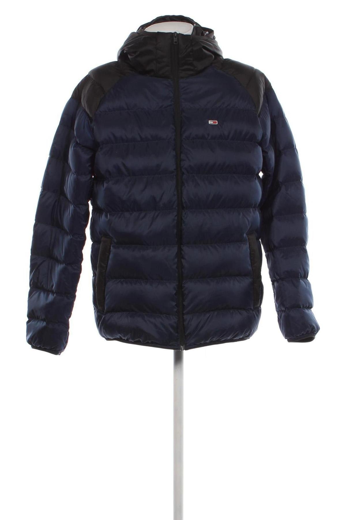 Herrenjacke Tommy Jeans, Größe L, Farbe Blau, Preis 111,99 €