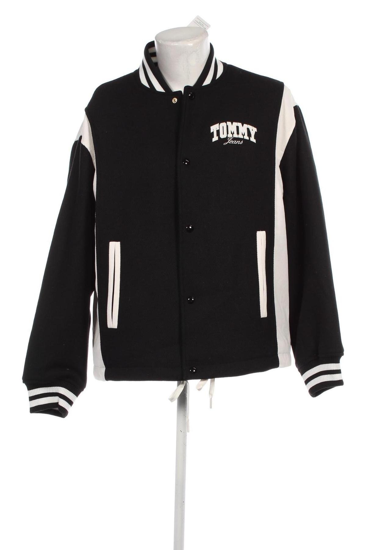 Herrenjacke Tommy Jeans, Größe L, Farbe Schwarz, Preis € 124,99