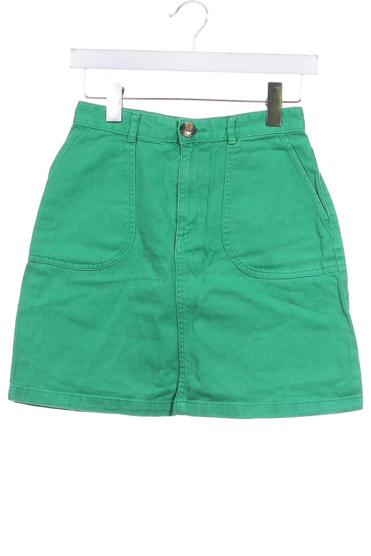 Fustă Monki, Mărime XS, Culoare Verde, Preț 23,99 Lei