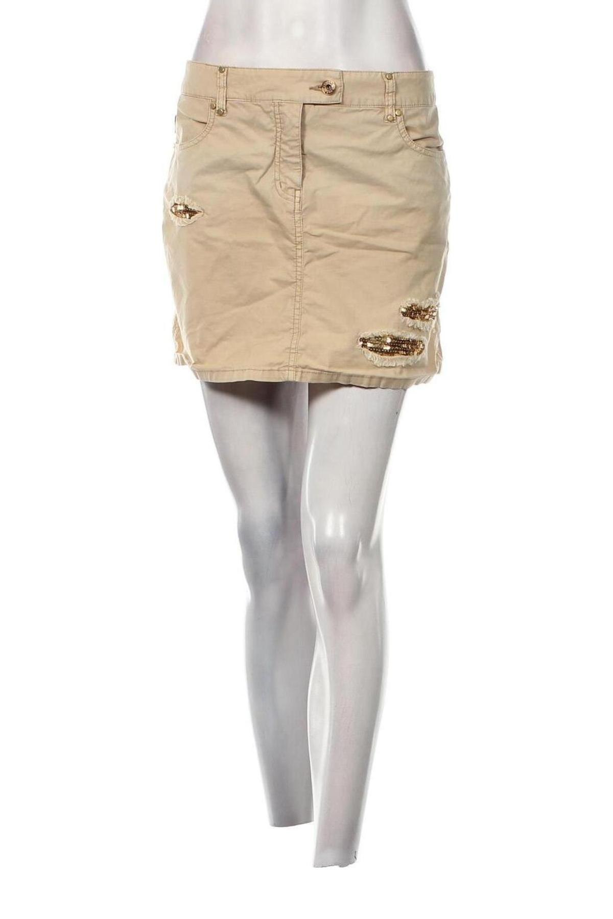 Rock Moschino Jeans, Größe M, Farbe Beige, Preis € 13,49