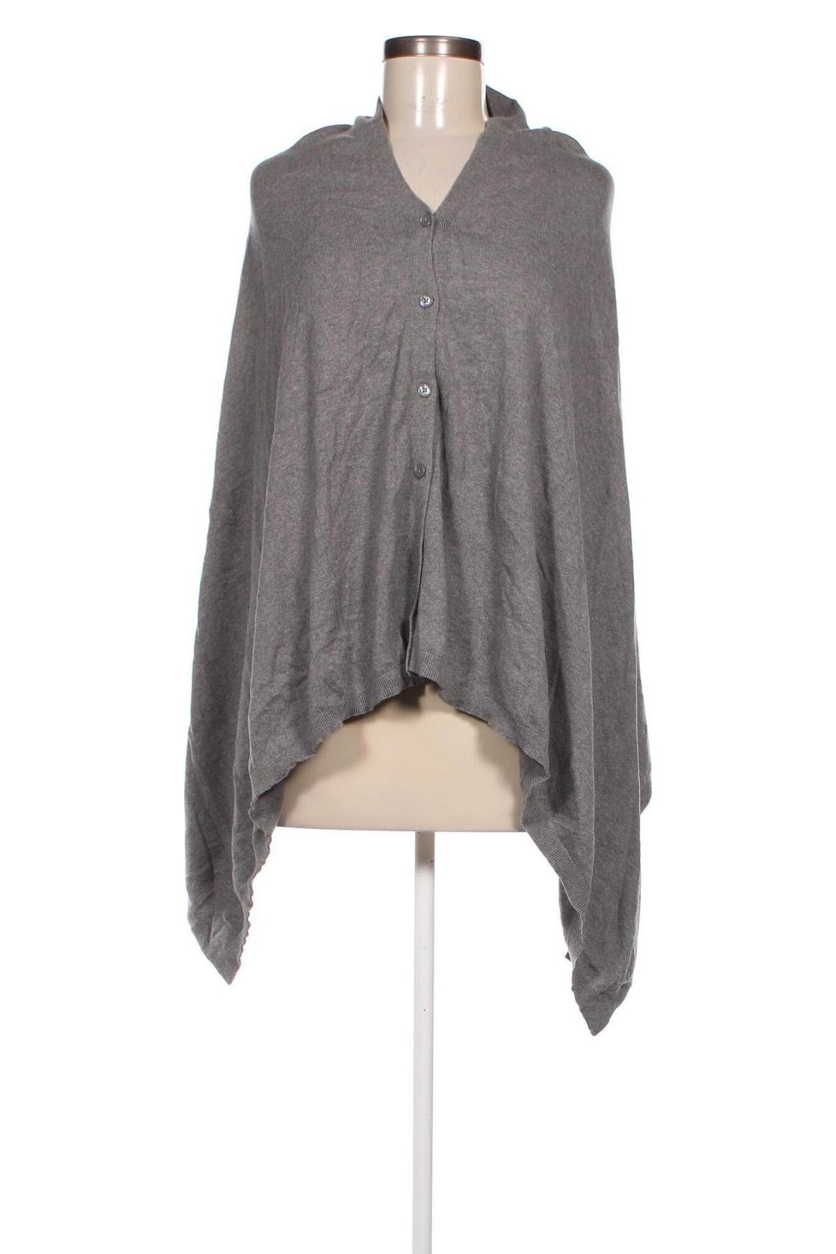 Poncho, Größe M, Farbe Grau, Preis 6,99 €