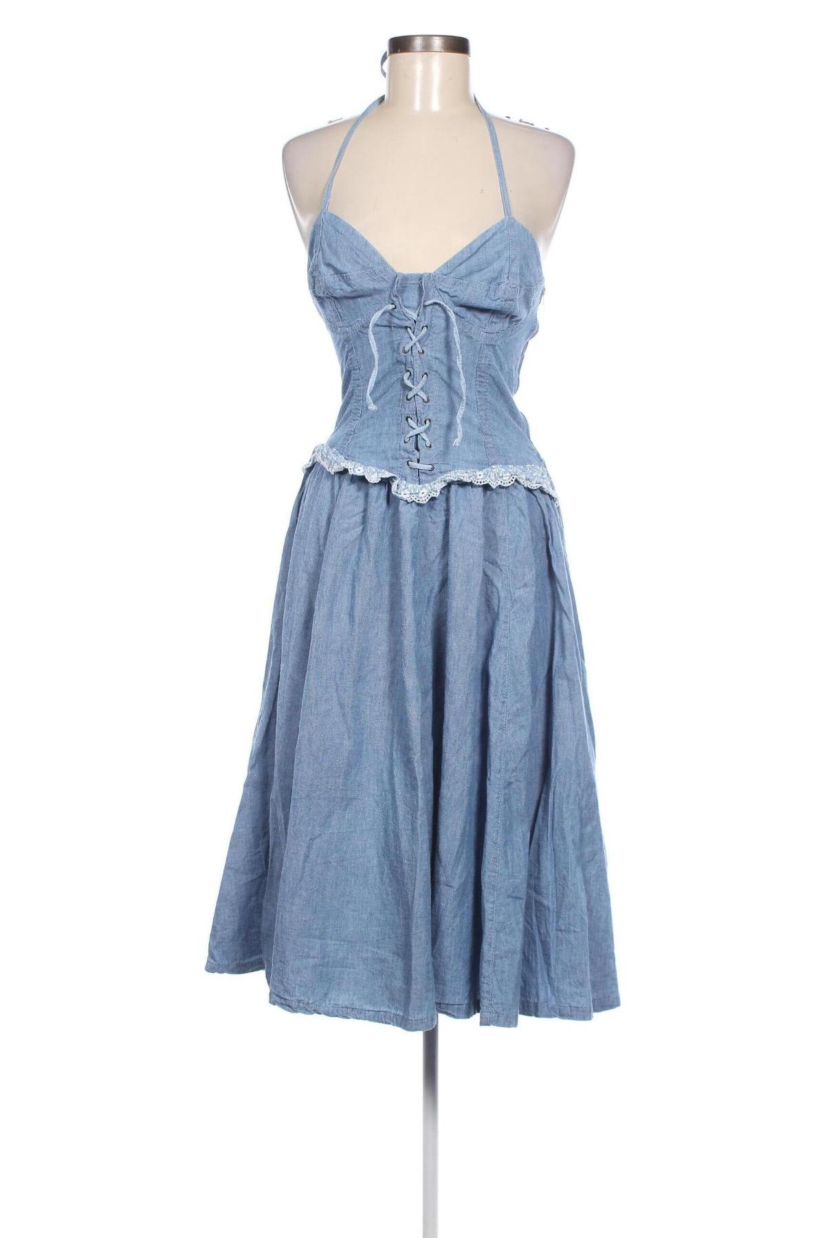 Kleid, Größe L, Farbe Blau, Preis 7,99 €