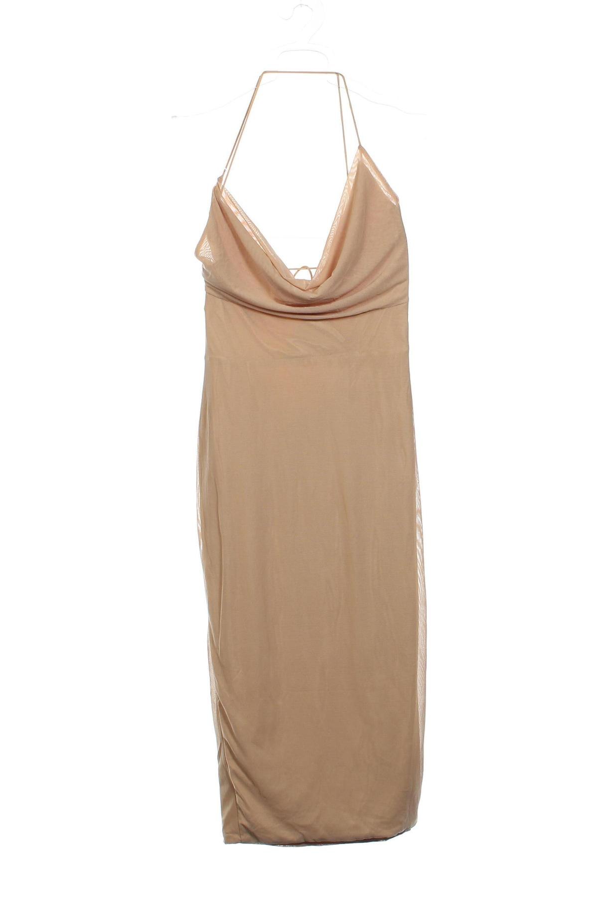 Kleid, Größe L, Farbe Beige, Preis 6,29 €