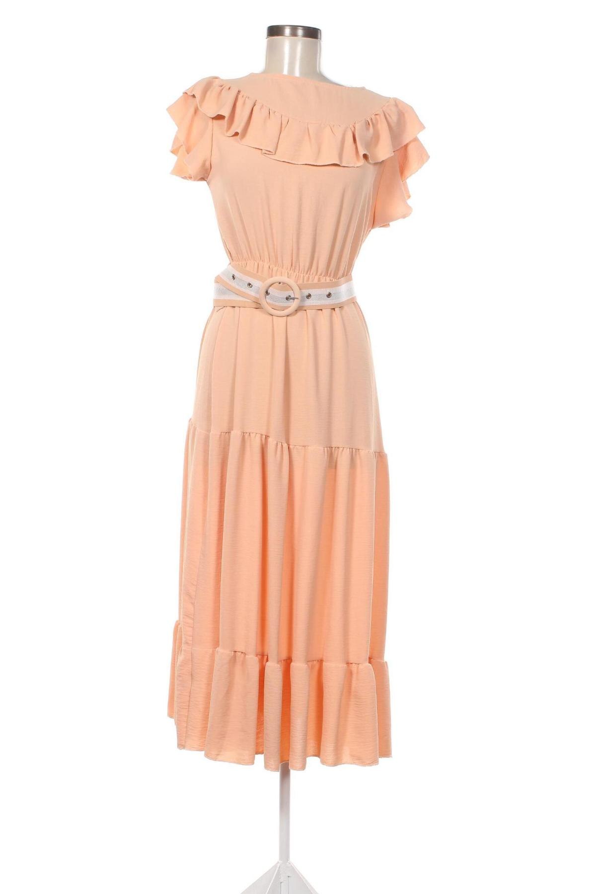 Kleid, Größe S, Farbe Orange, Preis 9,49 €