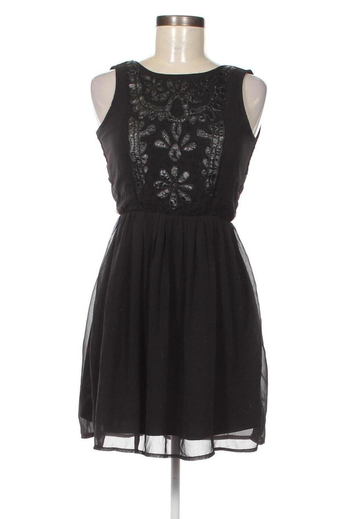 Rochie Bershka, Mărime XS, Culoare Negru, Preț 23,99 Lei